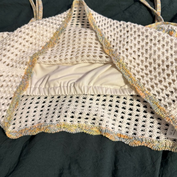 Abercrombie & Fitch Pride Crochet-Style Rosette Bralette - Picture 5 of 9